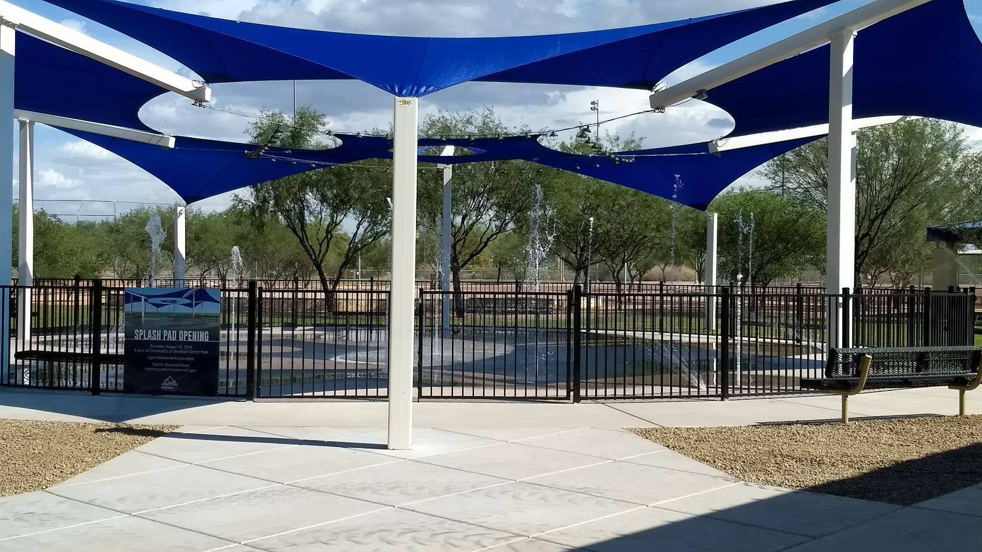 Splash Pad in Marana's Crossroads Park Kappcon
